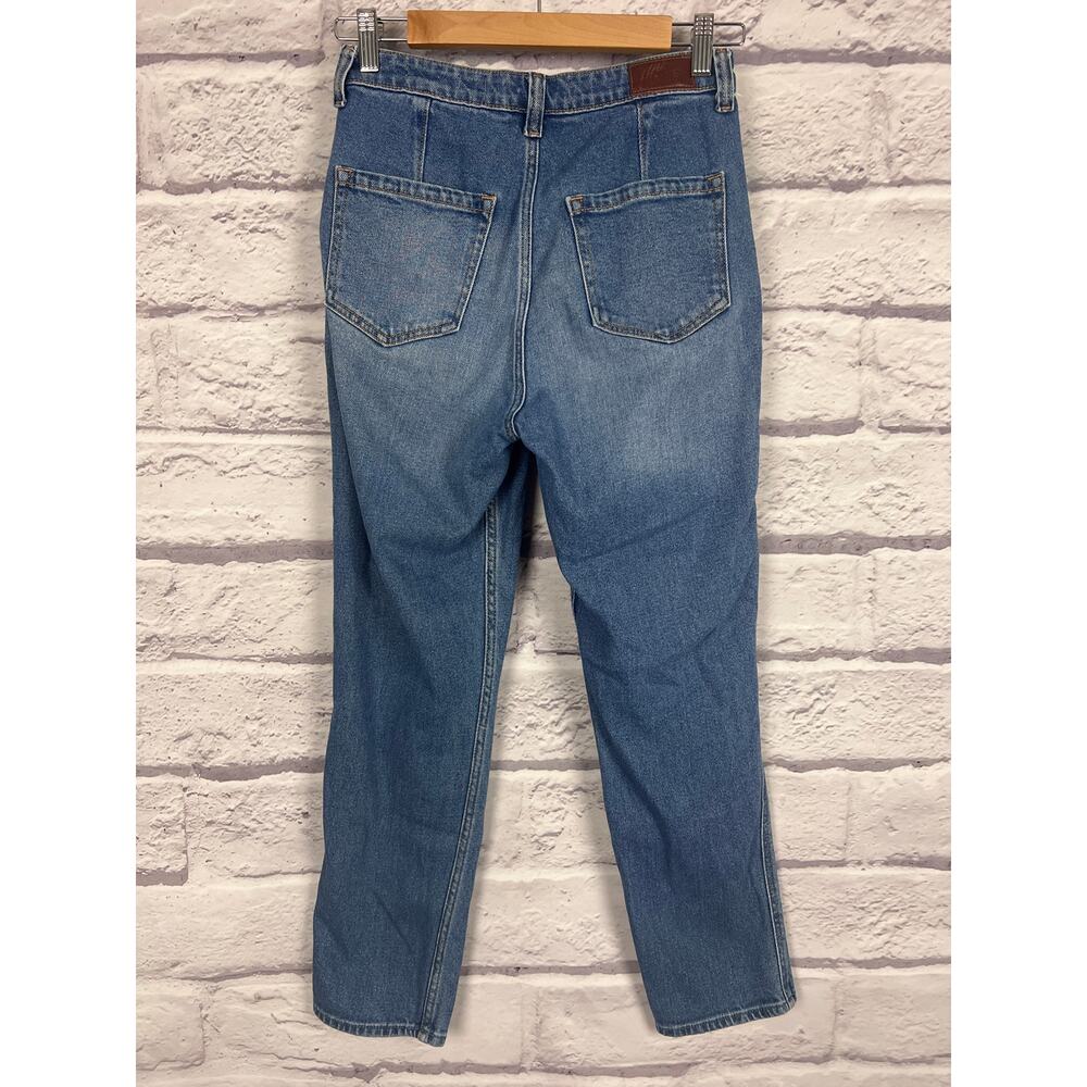 Hollister Womens 5 Y2K 90s Grunge Retro Minimalist Ultra High Rise‎ Mom Jeans - Picture 4 of 12